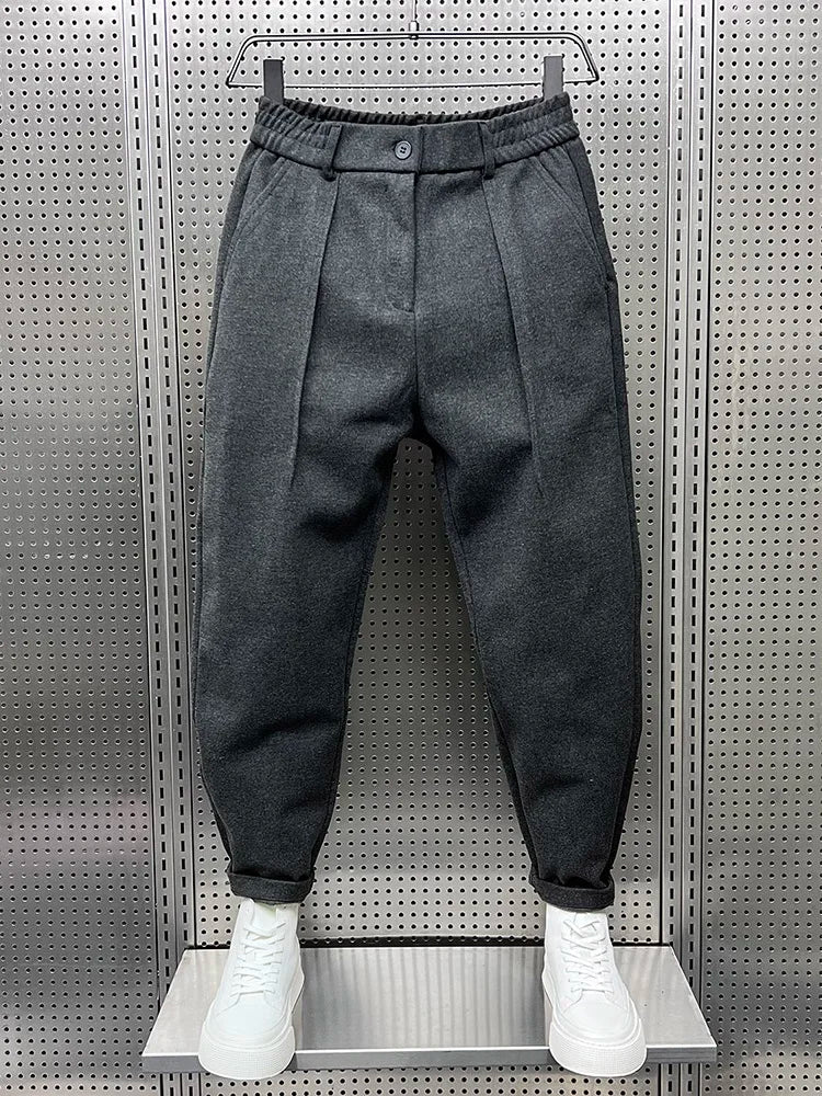 Elegante Herren Mélangehose