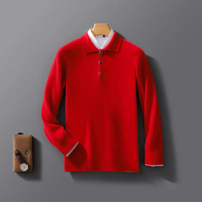 Belford Herren Polo aus Kaschmir