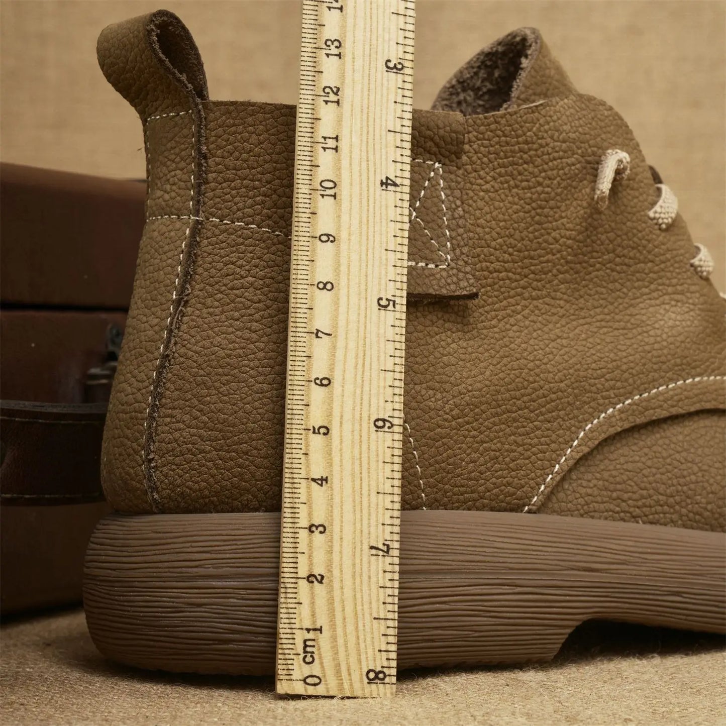 Herren Ankle Boots Weich Sohle Schnürung