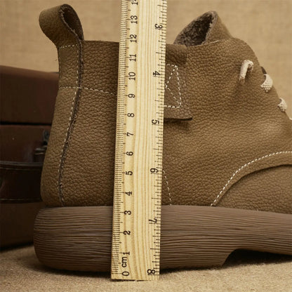 Herren Ankle Boots Weich Sohle Schnürung