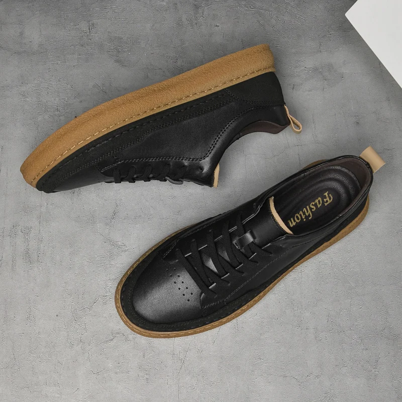 Herren Derby-Schnürschuhe Gummisohle