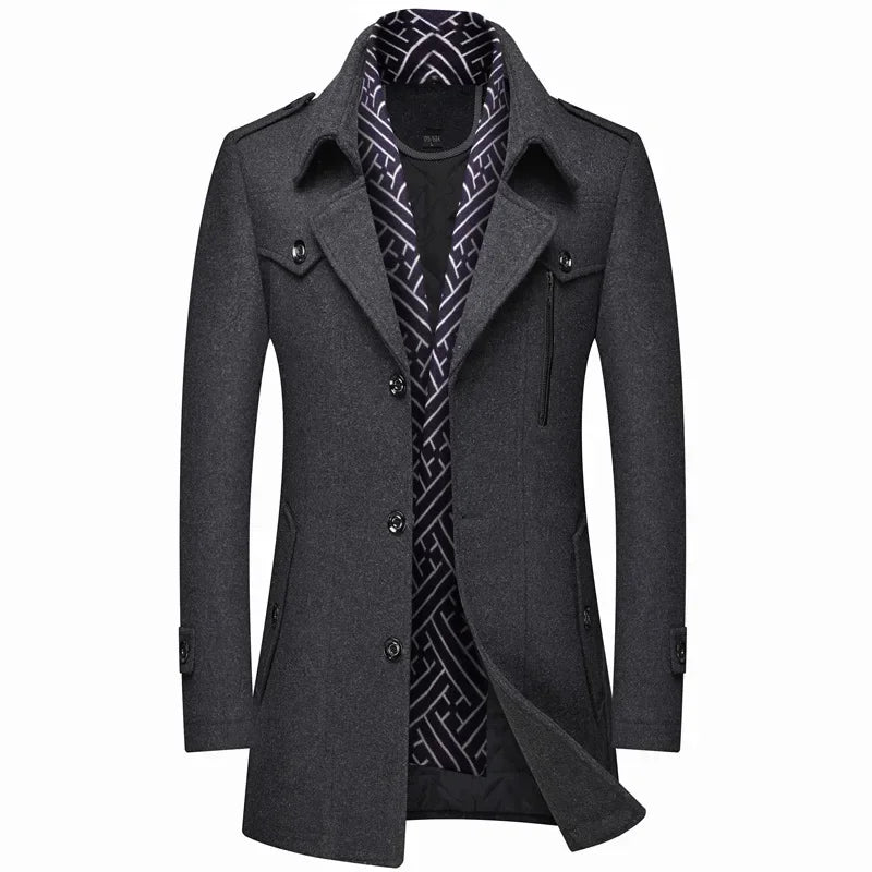Scott Herren Wollwinterjacke - Norvielle