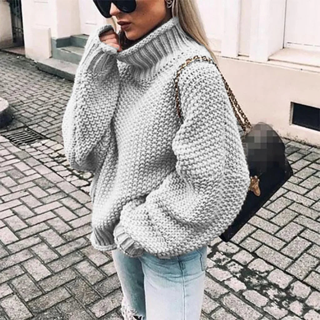 Norvielle Damen Pullover F Mausärmel