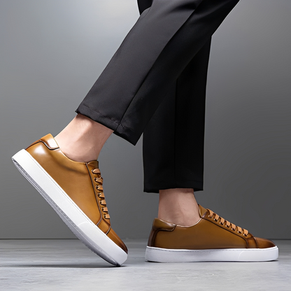 Herrenschuhe Leder