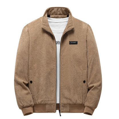 Elias Herren Retro-Sherpa-Jacke Samt