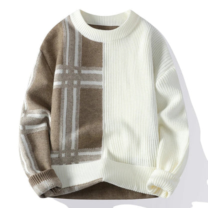 Herren Gerippter Langarmpullover - Norvielle