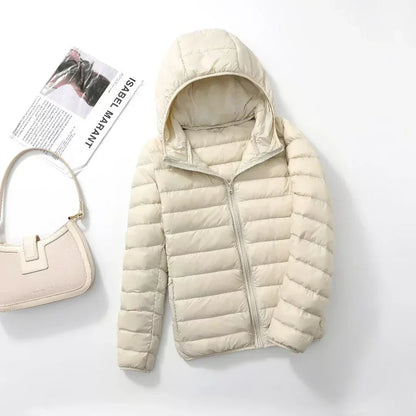 Norvielle Damen Daunenjacke Leicht Herbst Winter