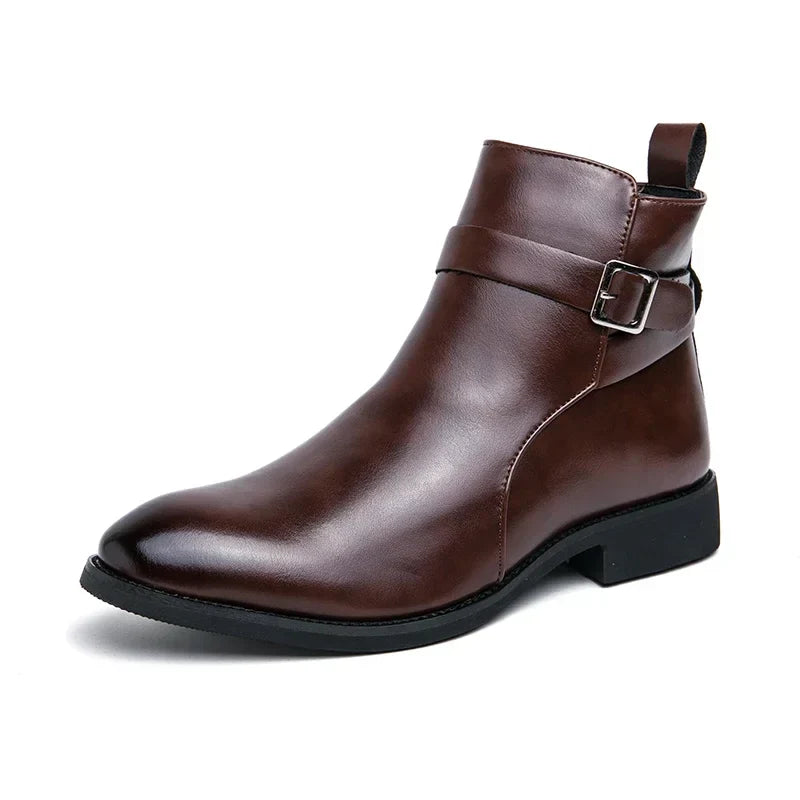 Herren Chelsea Stiefel Klassisches Ankle Design