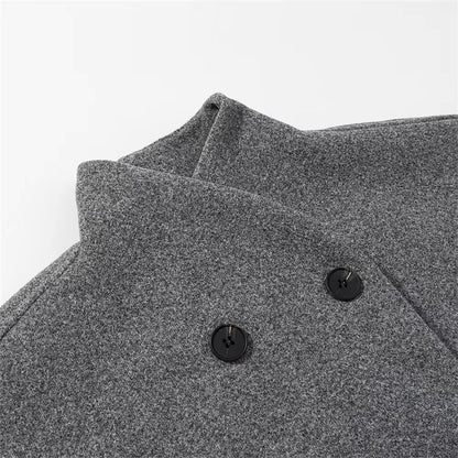 Lorayne Damen Oversized Doppelreihenjacke