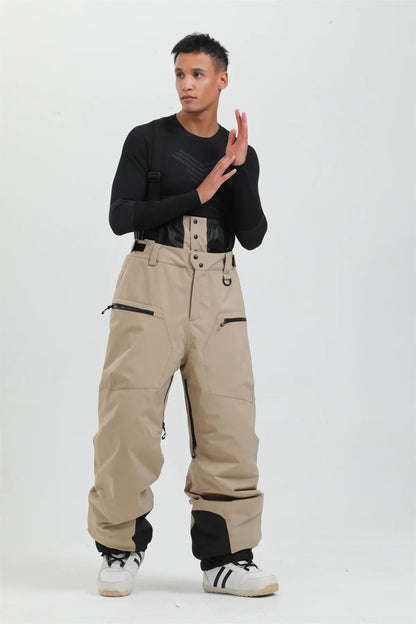 Unisex Skihose Trägersystem Funktionsmaterial