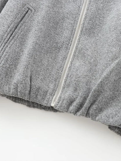 Damen Kurzjacke Reißverschluss
