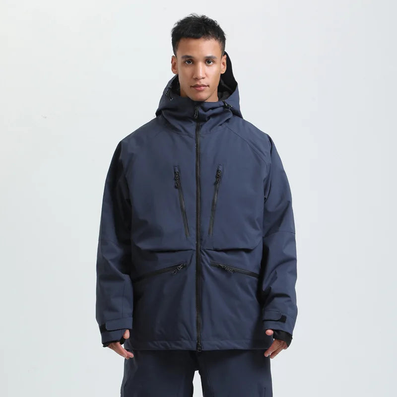 Unisex Skijacke Wintersport Funktionales Nylon