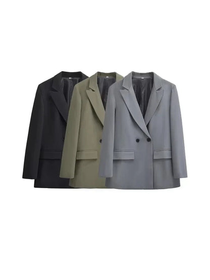 Damen Blazerjacke Zweireihig - Norvielle