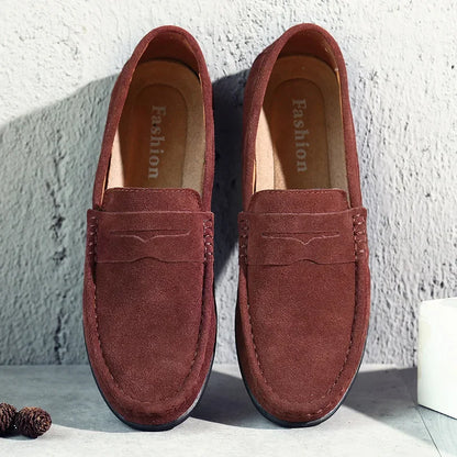 Herren Slip-On Loafers aus Leder