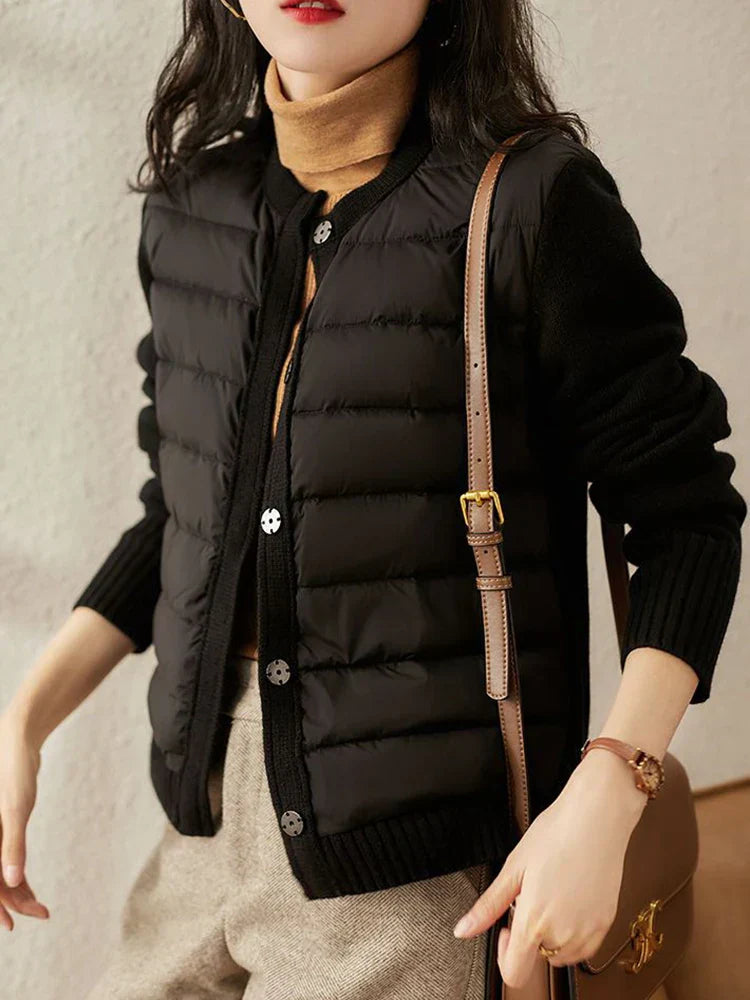 Damen Pufferjacke Norvielle Wollfüllung