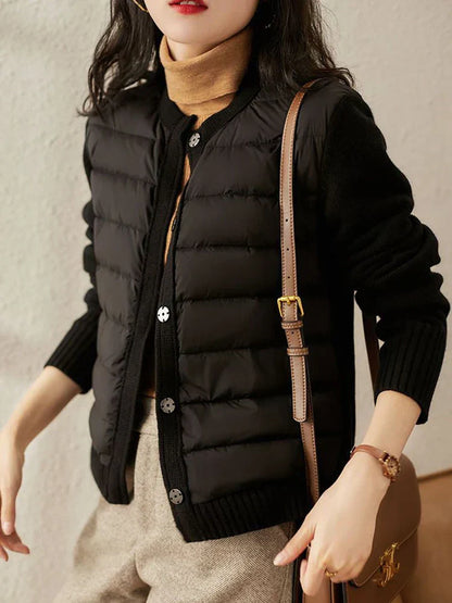 Damen Pufferjacke Norvielle Wollfüllung