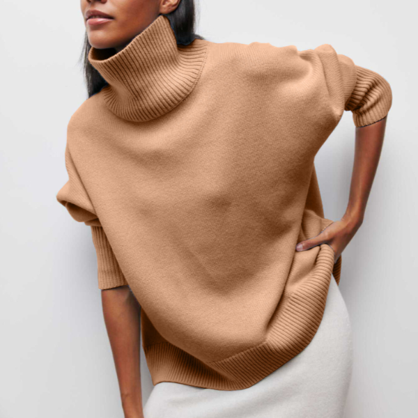 Berenice Damen Pullover Hochkragen