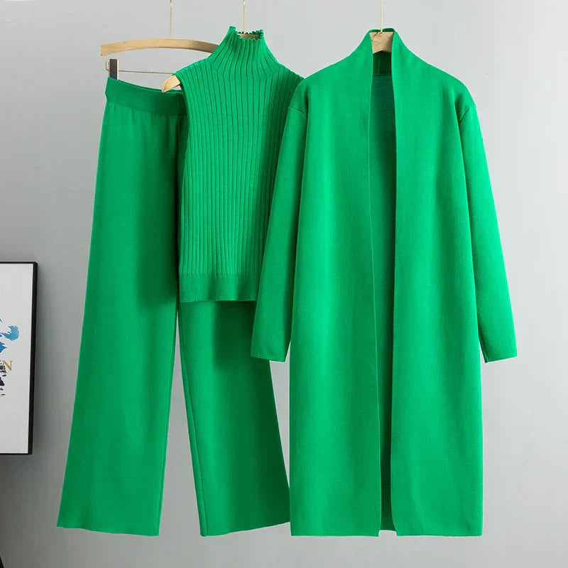 Klassisches 3-Teiliges Damen-Outfit