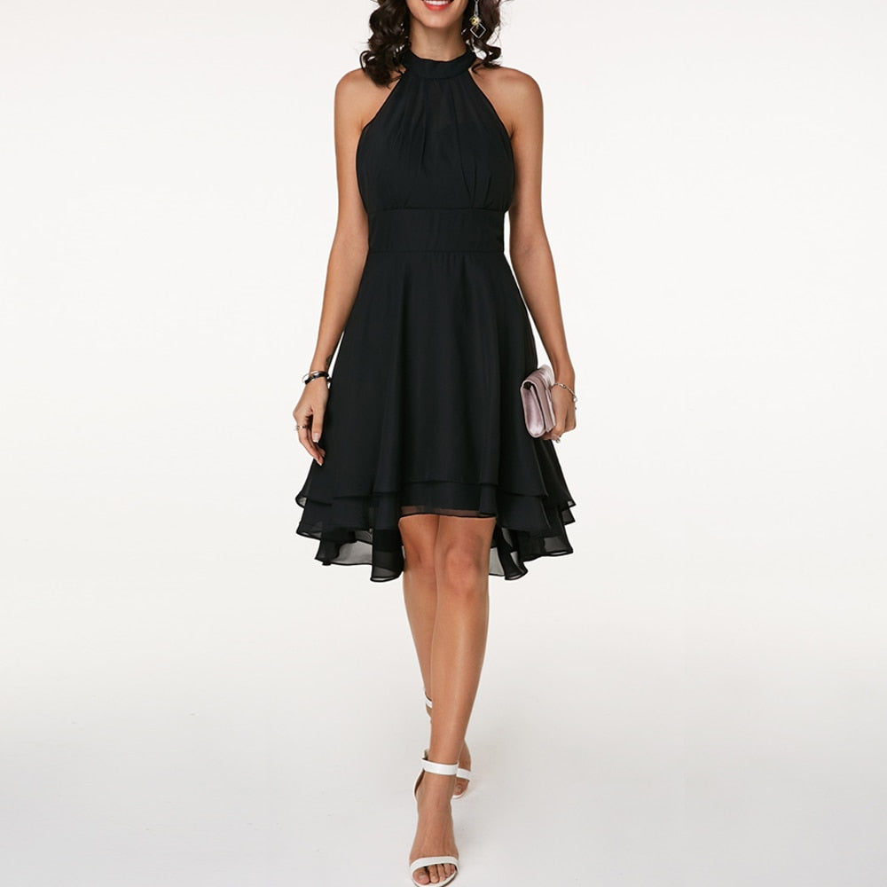Stilvolles A-Linien Damenkleid