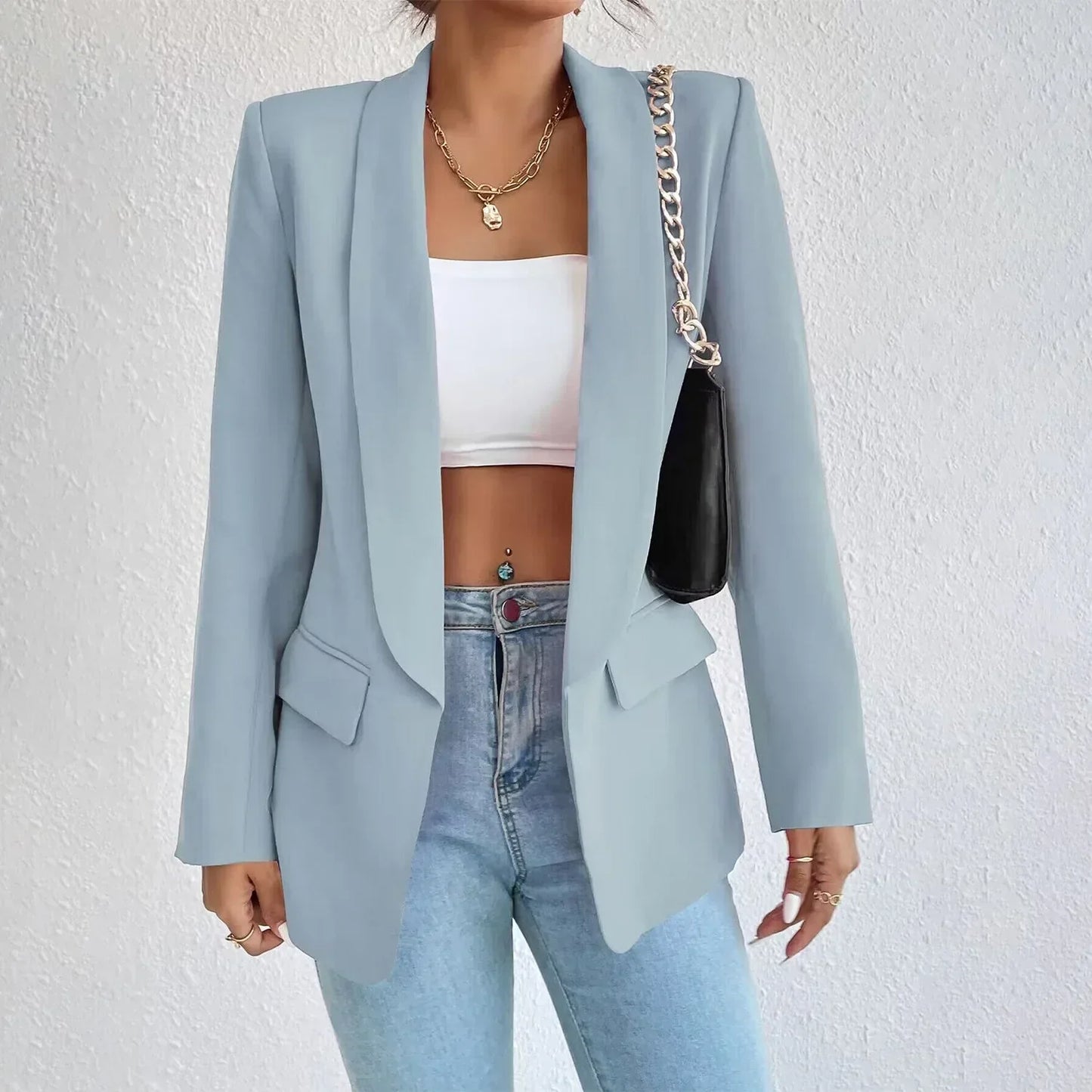 Norvielle Damen Blazer Modisch