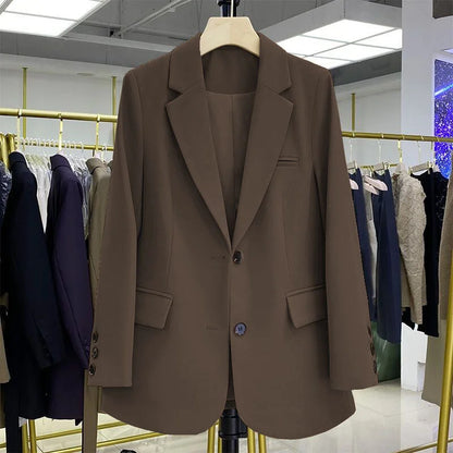 Norvielle Damen Freizeitblazer Elegant