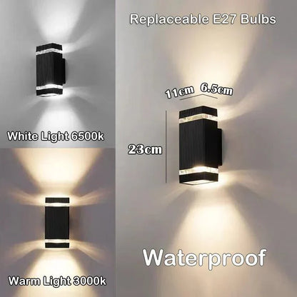 LumiBloc LED Außenwandleuchte E27 IP65 Wasserdicht
