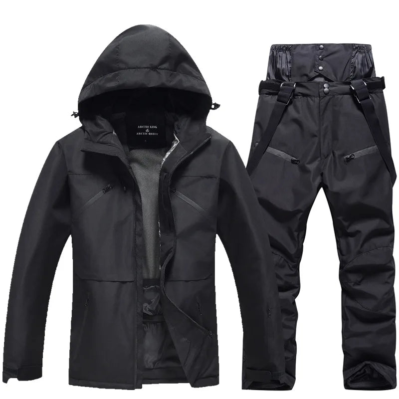 Unisex Skianzug Zweiteiliger Jacke und Hose