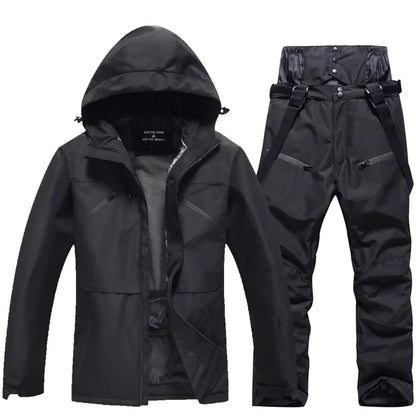 Unisex Skianzug Zweiteiliger Jacke und Hose