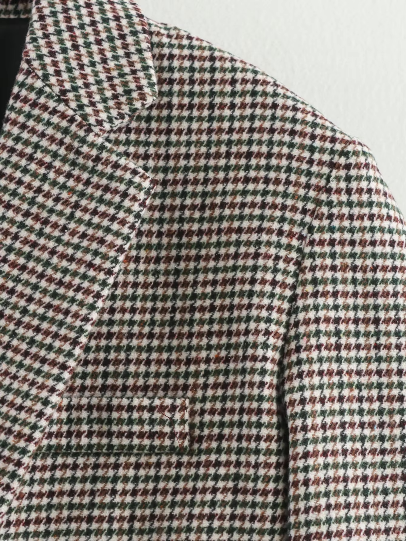 Noverra Damenblazer Kariert Oversized Klassisch