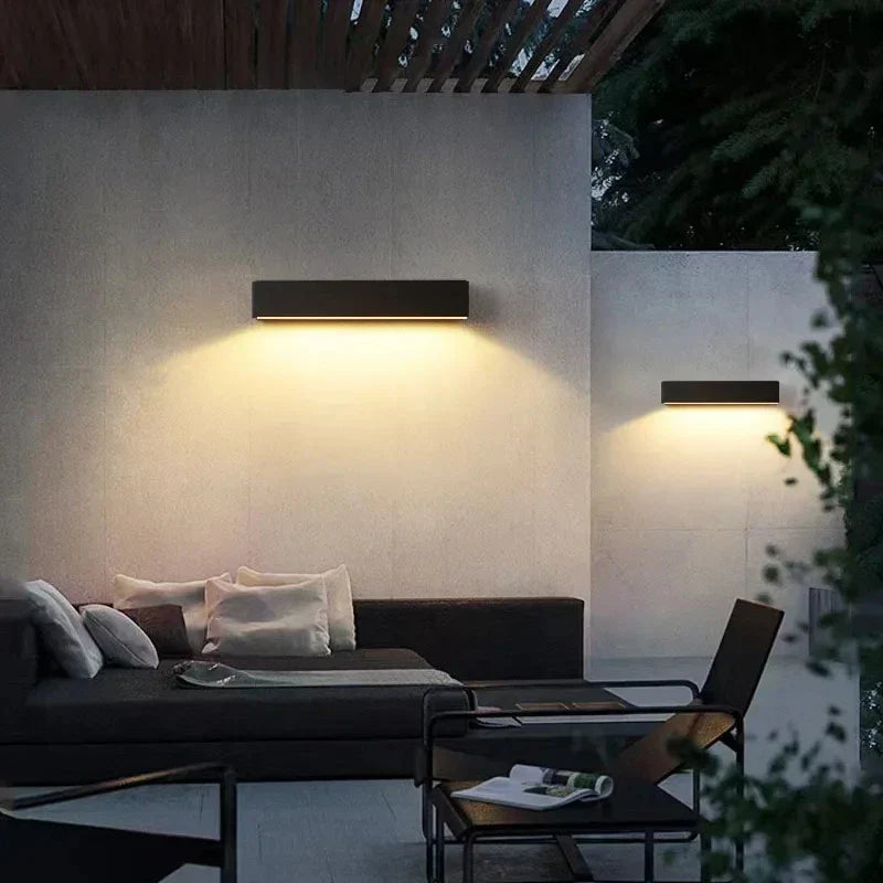 Solavella Solar-Wandleuchte 16 LEDs Wasserdicht Warmweiß