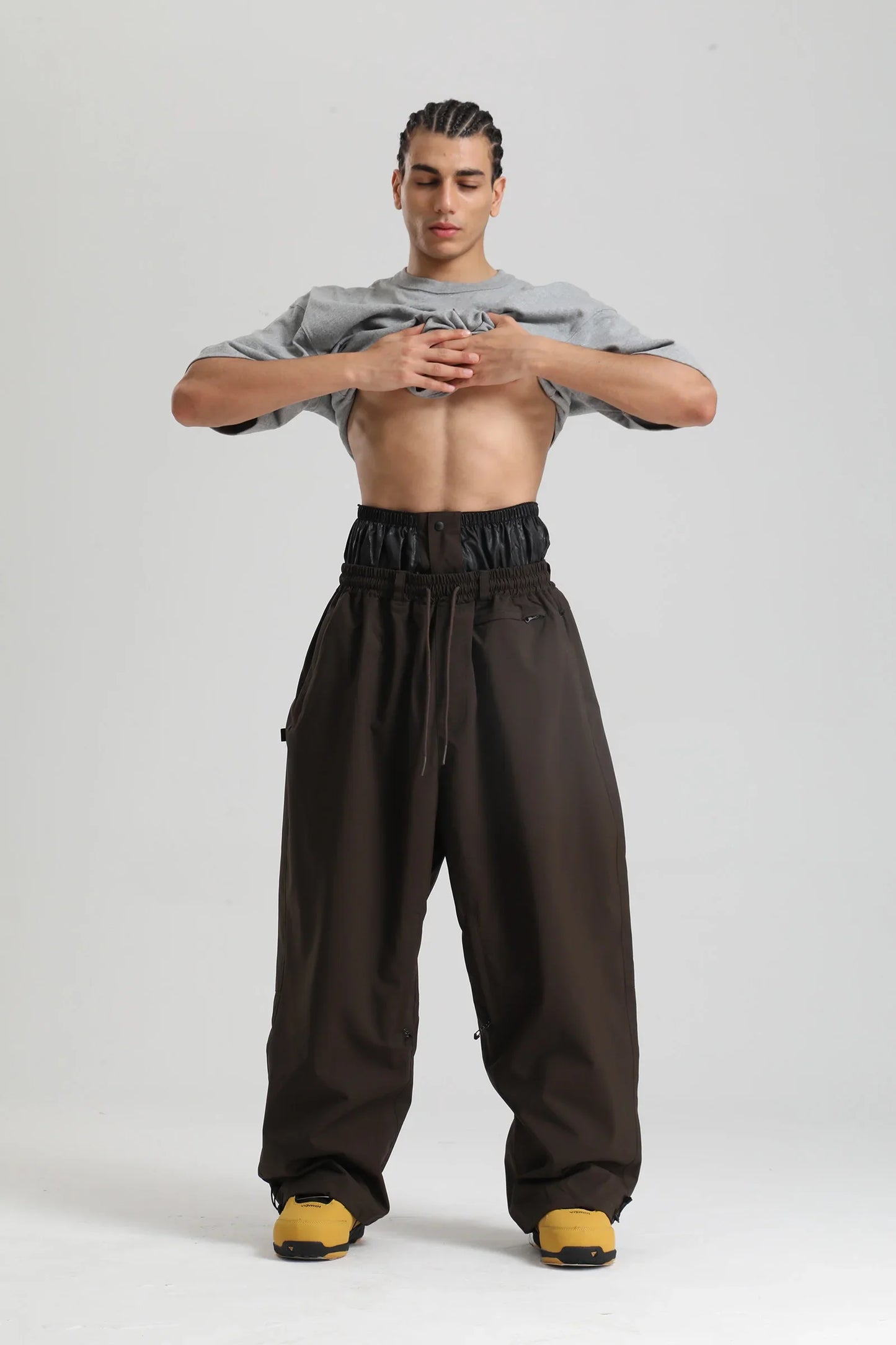Unisex Skihose Cargo-Stil Locker Geschnitten
