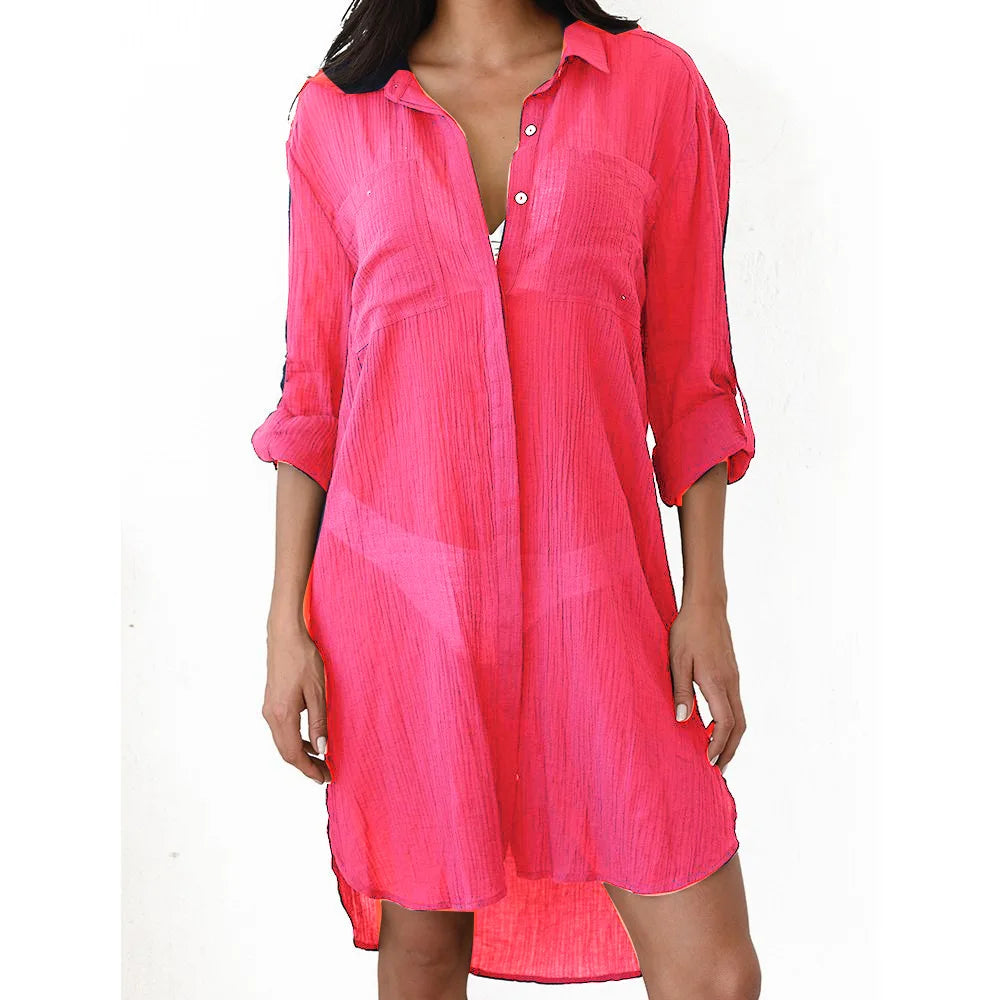 Norvielle Damen Strandkleid Cover Up
