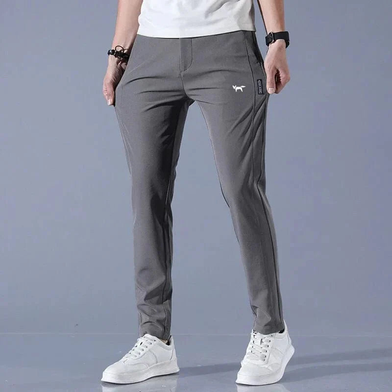 Herren Golfhosen Norvielle Stretch Baumwolle Beige