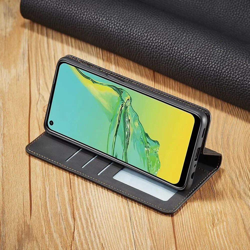 Samsung Lederhülle Magnetisch Schutztasche