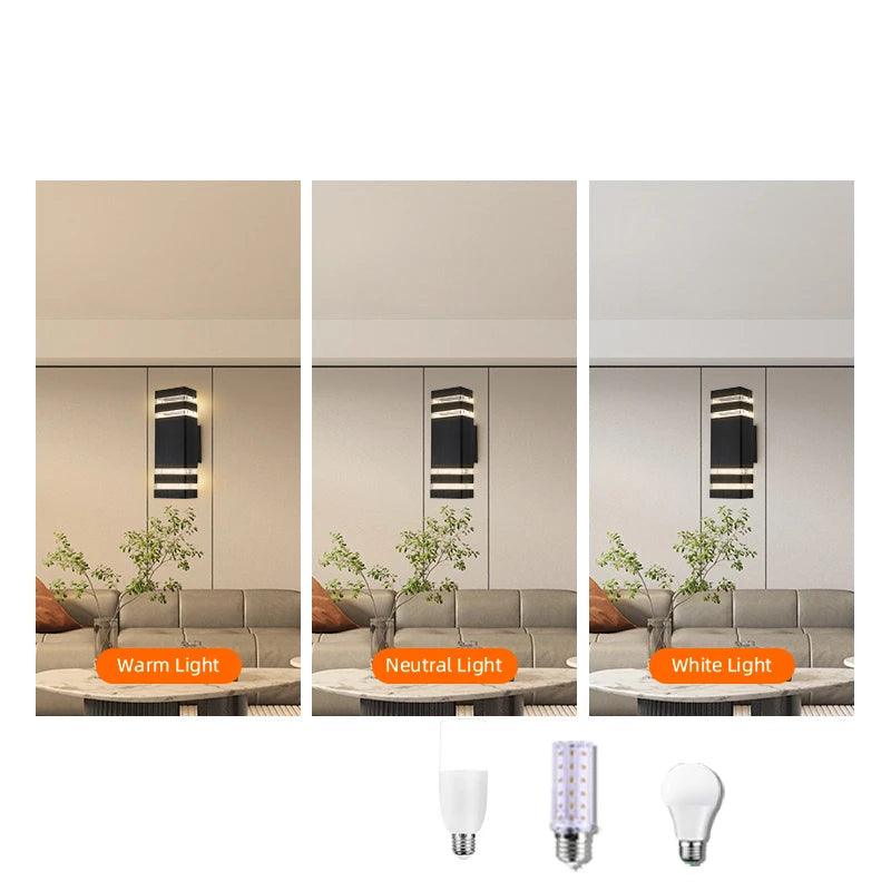 LumiBloc LED Außenwandleuchte E27 IP65 Wasserdicht