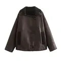 Norvielle Damen Fleece-Jacke Stylisch - Norvielle