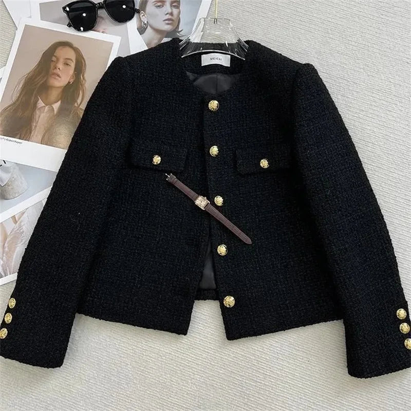 Norvielle Damen Tweed Blazer