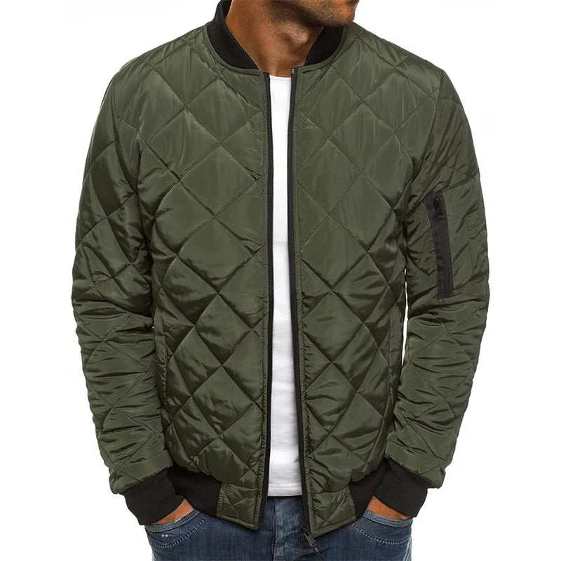 Colby Damen Freizeitjacke Diamantmuster Schwarz - Norvielle