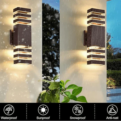 LumiBloc LED Außenwandleuchte E27 IP65 Wasserdicht