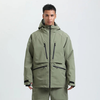 Unisex Skijacke Wintersport Funktionales Nylon