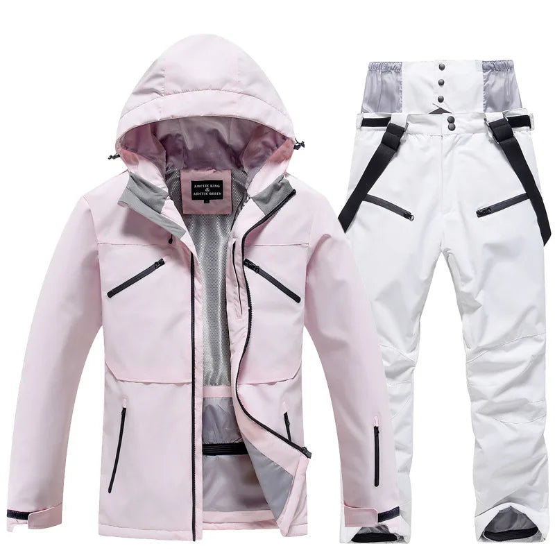 Unisex Skianzug Zweiteiliger Jacke und Hose
