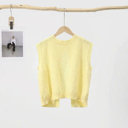 Norvielle Damen Gestricktes Rückenfreies mit Bändern