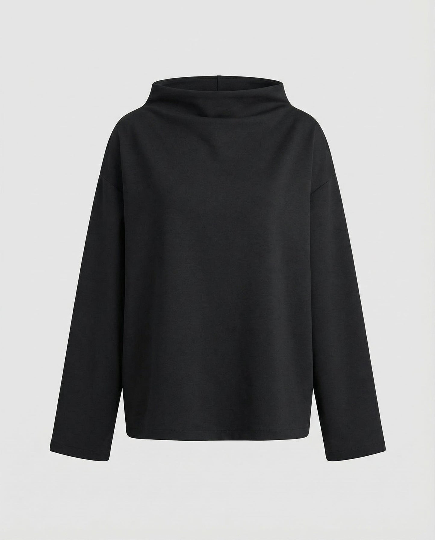 Damen Oversize Rollkragenpullover