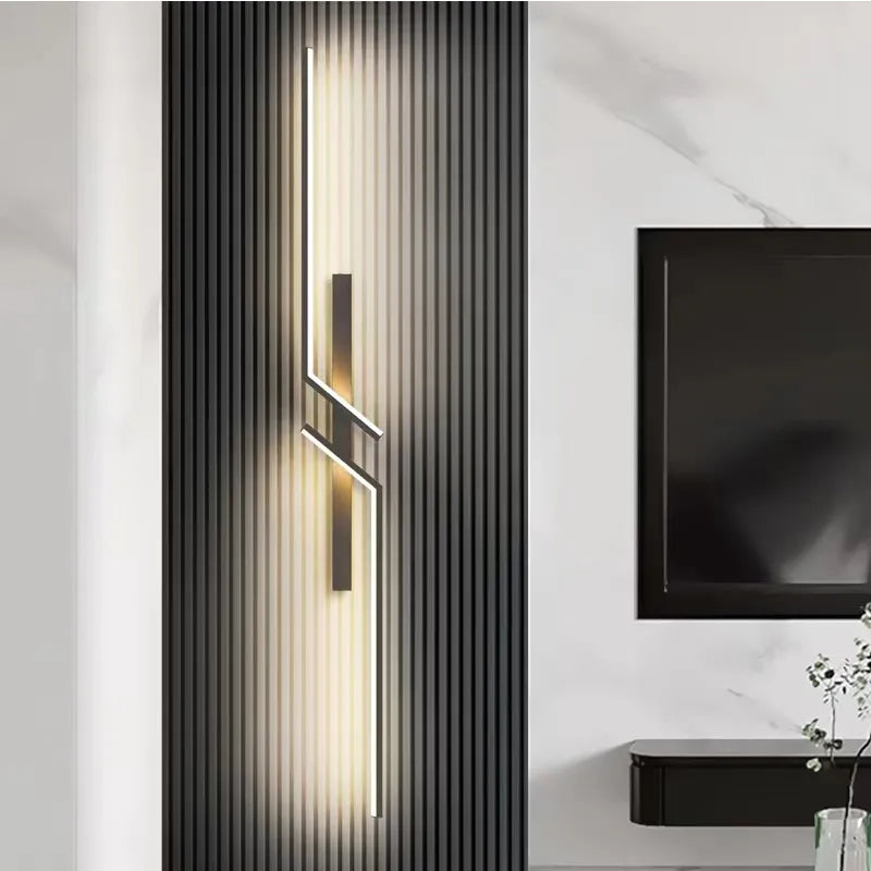 Moderne LED Wandleuchte Minimalistisch Wohnzimmer Flur