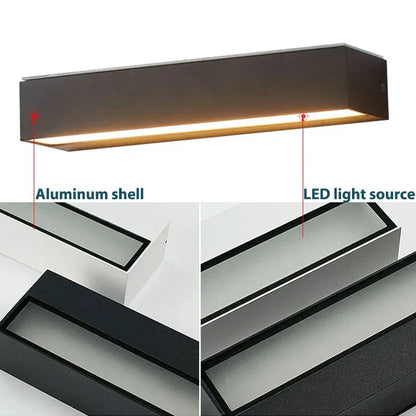 Solavella Solar-Wandleuchte 16 LEDs Wasserdicht Warmweiß