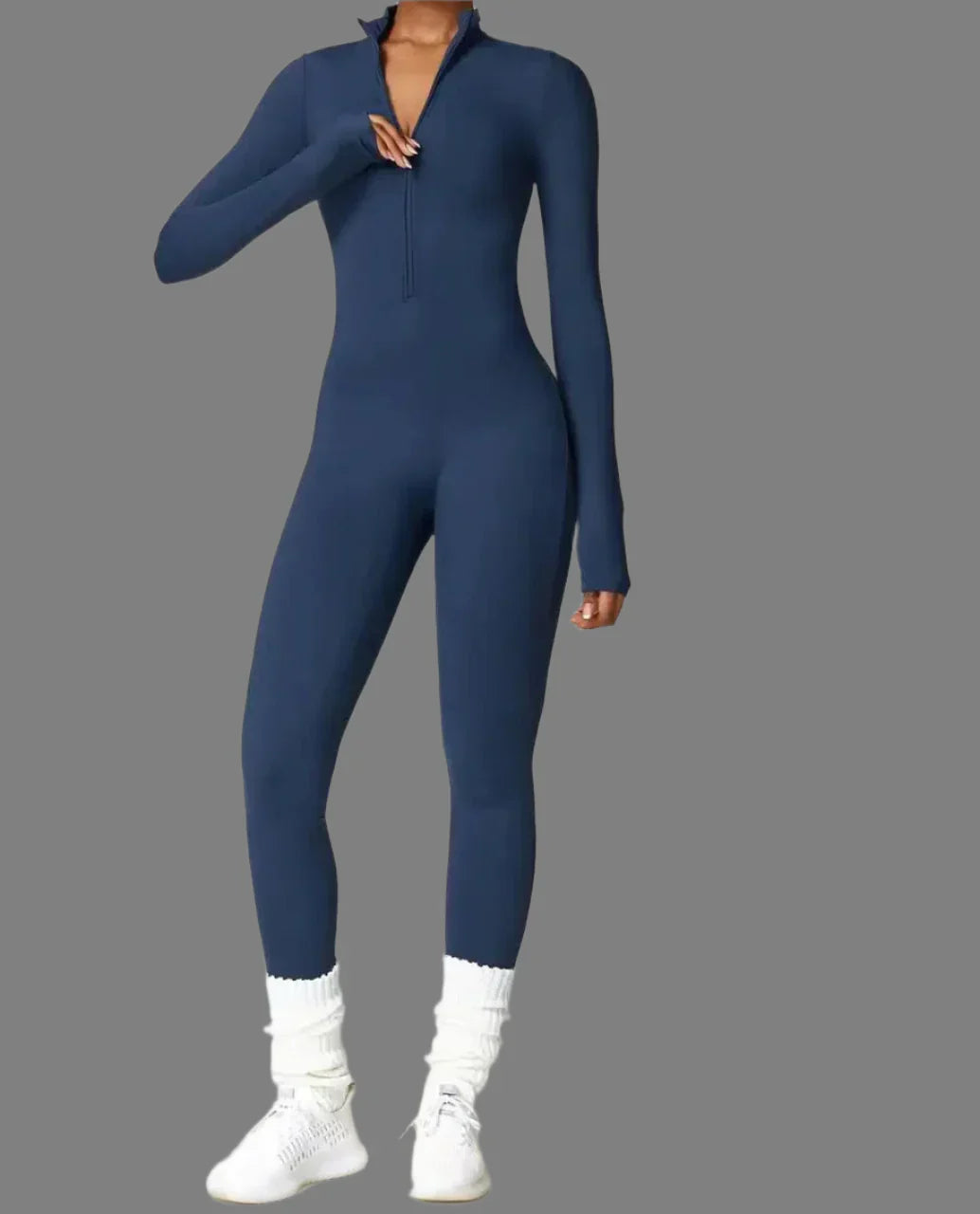 Nahtloser Sportlicher Jumpsuit für Damen
