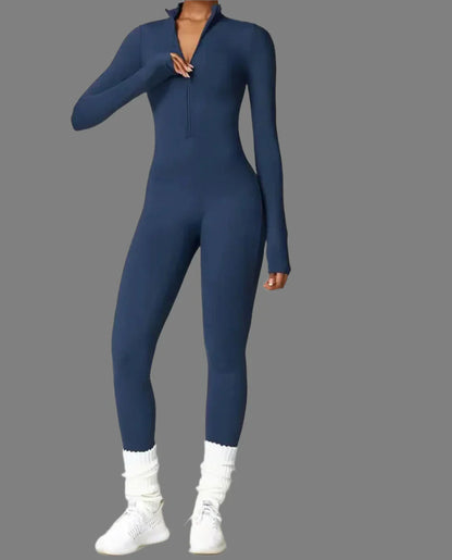 Nahtloser Sportlicher Jumpsuit für Damen