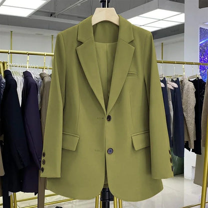 Norvielle Damen Freizeitblazer Elegant