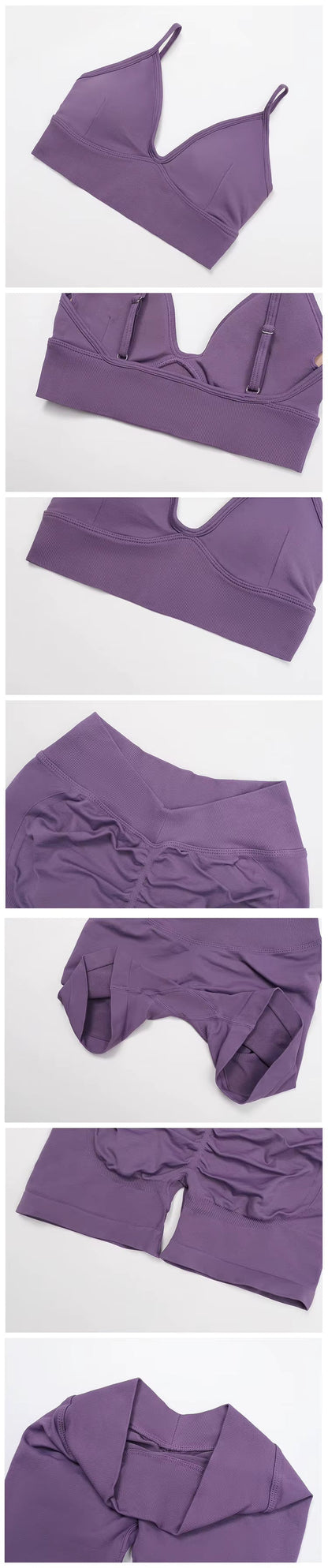 detailaufnahme sport bh damen mit stützender passform
detailaufnahme high waist sportleggings damen mit sculpting-effekt