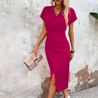 Damen Midikleid Hochzeitsgast Festlich